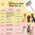 Slicker Brush for Dogs, Super Denser Soft Long Pin Slicker Dog Brush for Thick and Long Fur, 25mm (1'') Doodle Brush