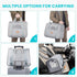 Morpilot Portable Cat Carrier, Soft-Sided for Medium Cats and Puppies up to 15lbs, Airline Approved, Light Gray