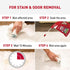 64 Natures Miracle Advanced Stain & Odor Eliminator For Dogs With Flip & Go Sprayer, Ounces, Enzymatic Formula