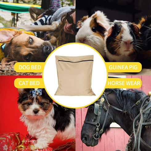 AUXSOUL 1 Pack Pet Laundry Bag, Stops Pet Hair Blocking Washing Machine, Big Size Wash Bag for Dog Cat