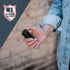 SABRE Pepper Spray, Maximum Police Strength OC Spray with Fast Flip Top, Key Ring for Easy Carry, 0.54 fl oz
