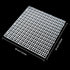 8 8pcs) Aquarium Fish Tank Bottom Isolation Pcs, Plastic Egg Crate Grid Divider Tray Egg (L