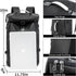 FUNYAGO Backpack 40L Backpack Gym Duffle Bag Waterproof black Laptop Suitable for Hiking, Fishing, Travel Large