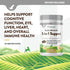 NaturVet Senior Advanced 5-in-1 Support Dog Supplement, 60 Ct – Supports Immune System, Heart, Liver, Cognitive