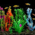 MyLifeUNIT Artificial Fish Tank Plants, 10 Pack Plastic Decorations for Aquariums
