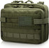 WYNEX Tactical Large Admin Pouch of Double Layer Design, Molle EDC EMT
