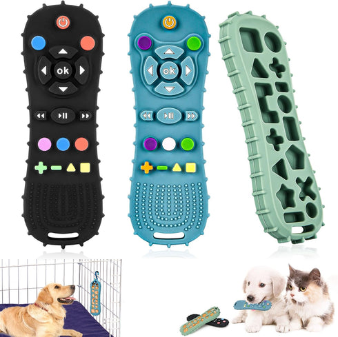 Natural Teething Rubber Chew Toy for Dogs, Stuffable Dog Toy for Puppies, Small Breed