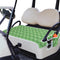 Golf Cart Seat Covers - Towel Blanket with 4 Pockets & Non-Slip Bottom for EZGO, Club Car, Yamaha