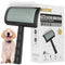 Gentle Soft Pin Slicker Brush for Goldendoodles, Thick and Long Fur Grooming Brush for Shedding and Tangles, 25mm (1'')