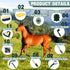 12 Sets Abbylike Piece Horse Grooming Kit with Organizer Tote Bag Brush for Derby Day Show Horses Professional Tools