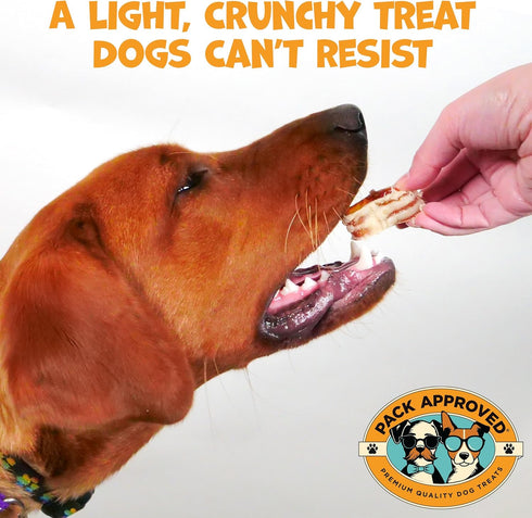 Pack (10 oz) Approved Beef Trachea for Dogs Smoke Rings - Natural Dog Chews Rawhide Free - Rich in Glucosamine