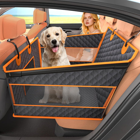 Instraella Dog Car Seat for Large Dogs, Half Back Seat Extender with