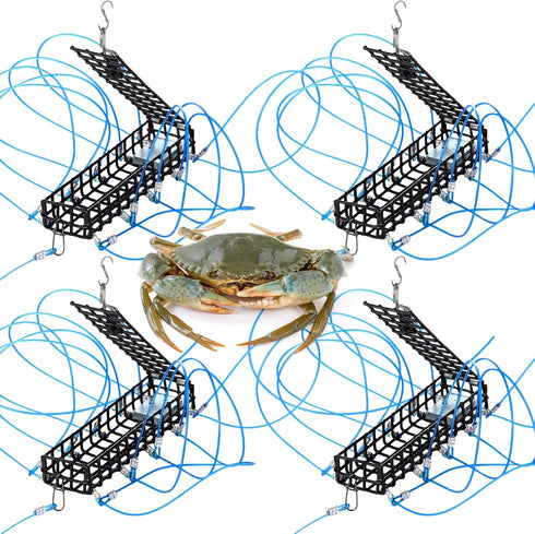 Therwen 10 Loop Crab Snare Trap 6 Inch Length Catching Dungeness Crab