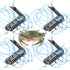 Therwen 10 Loop Crab Snare Trap 6 Inch Length Catching Dungeness Crab