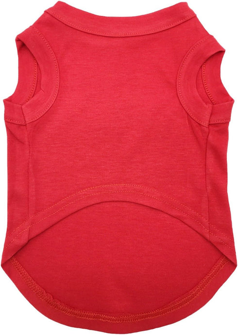 Petitebella Red Puppy Dog Shirt, Small Size for Dogs and Puppies
