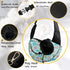 FUSURIRE Leopard Animal Print Pet Carrier Sling for Small Dogs Cats Hands Free Pet Puppy Outdoor Travel Carrier Bag