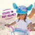 Lynx Helmet Accessories with Sticky Hook & Loop Fastener (Helmet not Included) for Kids and Adults