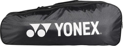 YONEX Badminton Kitbag BT5, 2 Zipper Compartments for Storage of 3 Rackets and Clothes