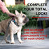 WAUDOG Recycled Cotton Dog Leash - 6 Ft / 10 Ft Eco-Friendly Reflective Leash for Small, Medium & Large Dogs