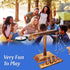 15.7" 13" DreamToyz Ring Toss Games for Adults, Yard Games, Patio Decor, Outdoor Indoor Games, Wooden Hook and Ring