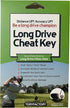 Long Drive Cheat Key - Anti Slice & Hook Golf Film Protector, Non Slicing, Increase Distance, Reduce Spin