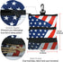 Golf Bag Accessories Valuables Pouch Bags - Multi Pocket Zipper Hook with 10 Pcs Wood Golf Tees for Men Women