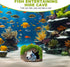 Betta Broken Barrel Decor Fish Tank Accessories, Resin Fish Hide Cave for Aquarium Decoration (Small)
