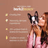 Bark 2 Basics Pomegranate Greek Yogurt Dog Shampoo, 1 Gallon - Protein Pet Shampoo that Repairs and Nourishes Skin and