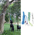 Asixxsix Spring Pole Dog Rope Toy, 16.4ft Outdoor Bungee Hanging Toy for Small Medium Large Dogs