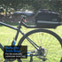 Lumintrail Bike Cargo Rack, Seatpost Mounted Bicycle Luggage Carrier, 20 LBs Capacity for Trunk Bags