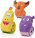Sedioso Dog Toy Pack for Large Dogs, (3-Pack) Stuffless Squeaky Dog Toys for Aggressive Chewers