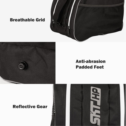 Roller Skate Bag with Adjustable Shoulder Strap for Kids and Adults, Large Capacity for Inline Skates and Accessories