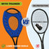 Set 2 MR Sweet Spot Trainer, Tennis Racket Sweet Spot Trainer Protection Cover, Tennis Pointer Swing Training Aid