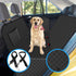 WoofKnows Hammock 54"x 58", Dog Car Seat Cover for Back Seat with Storage Pocket Dog Protects Against Dirt Seat Covers