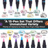 Dog Nail Polish Pens Quick Dry 15 Colors - Easy Application, Dog Safe Nail Polish for Dogs and Cats