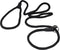 Dogs My Love Nylon Rope Slip Dog Lead, 4ft Long, Medium Size, Black