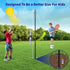 Set 360 Set.Tetherball Tetherball Tennis with with Swivel Hook PoleBall, Rope and Paddle Outdoor Equipment
