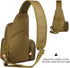 Pack Backpack Daypack Protector Plus Tactical Sling Bag Military MOLLE Crossbody Chest Shoulder with Water Bottle