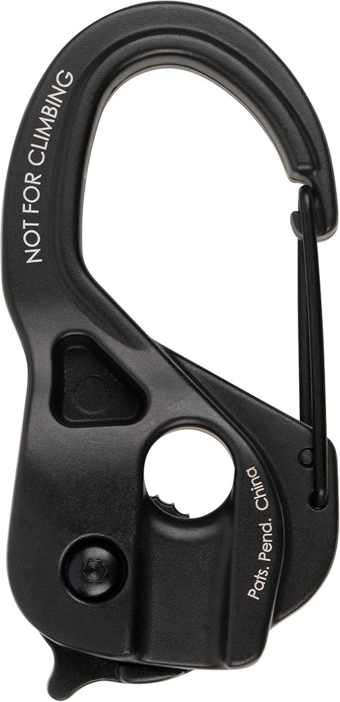 Nite Ize CamJam XT Aluminum Rope Tightener, Versatile Tie Down Cam Mechanism with Carabiner Clip