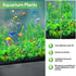 30pcs Fish Tank Accessories, Green Plastic Plants for Aquarium Decorations