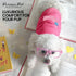 Parisian Pet Dog T-Shirt - Pink Sleeveless Vest with 'Princess' Embroidery - Machine Washable for Small Dogs - S