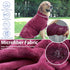Dog Bathrobe Towel Drying Coat - Super Absorbent Dog Towels Bath Robe for Drying Dogs Large, Soft Adjustable Collar