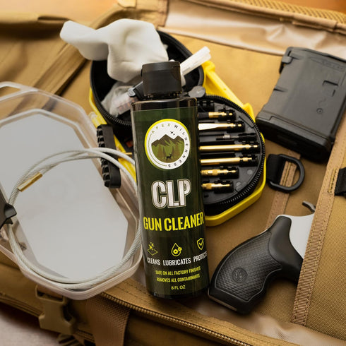 Apex Wilderness 8oz CLP Gun Cleaner | Bore Cleaner, Lubricant, Protectant Gun Oil | All-in-One Gun Solvent, Lube, Rust