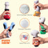 8", (5 1, Squeaky Dog Plush Toy, Tools Bite_Stick Collection, for Small and Medium Dogs in Small)