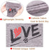 Dog Shirts Love Puppy Shirt Mommy Dad, Sleeveless Vest T-Shirt for Dogs Cats, Apparel (Large, Grey-Pet)