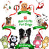 Grnstf 2-Pack Set Crinkle and Squeaky Dog Toys & Tough Tug of War - No Stuffing Chew-Resistant Plush Toys to Keep Them