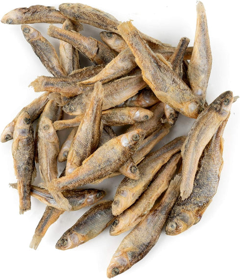 Flourish Pets Freeze-Dried Raw Pet Treats, Raw Minnow Chews, 1 Oz