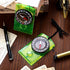 Geiserailie 20 Pcs Acrylic Orienteering Compass Navigation Backpacking Map Reading Compass for Outdoor Exploring, Green