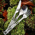 Titanium Camping Flatware Set, Portable Spork Spoon Knife Straw Cutlery for Outdoor & Hiking with Bag