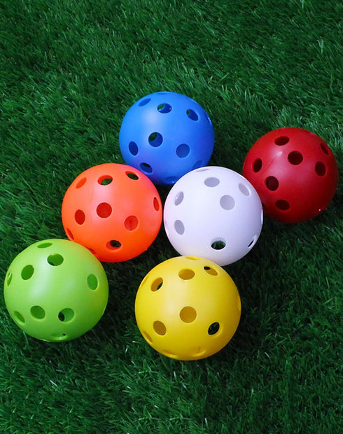 20 Pack 9 Inches Plastic Baseball Practice Balls - Hard Training Baseballs for Batting Hitting Pitching - Hollow